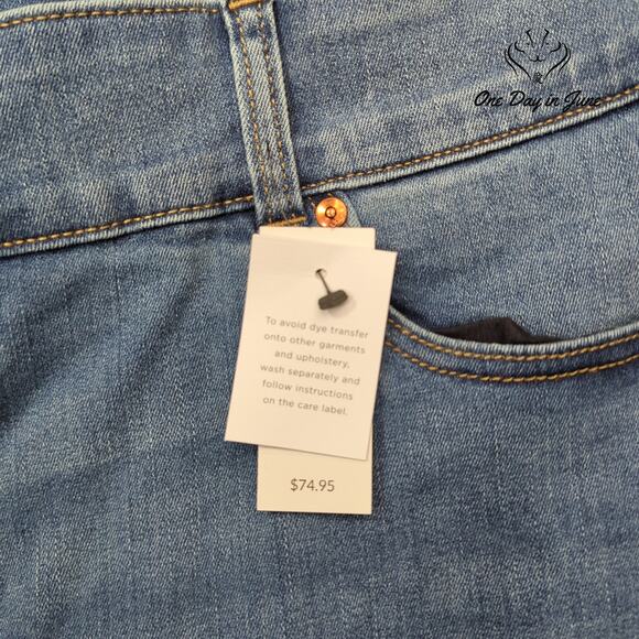 Lane Bryant Tighter Tummy Skinny High Rise Jeans Size 28 - Picture 2 of 6